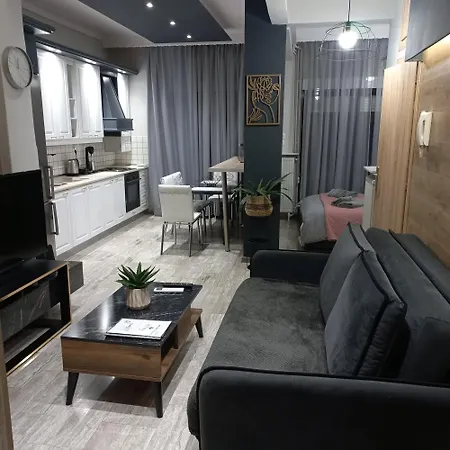 Central 4 Modern Apartment With Free Parking Serres Room photo